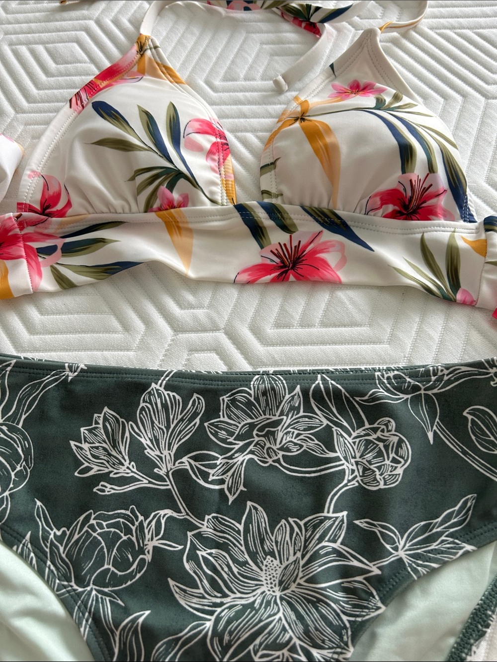 Shade & Shore Floral Two-Piece Bikini